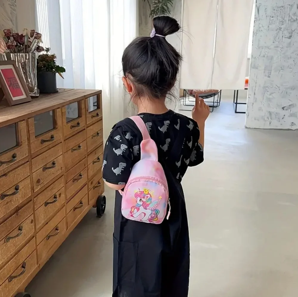 Kids Small Pink Unicorn Bag Purse